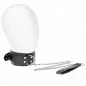 Preview: Halskette Mit Riemen 65cm Silber Schnallen – Kink