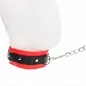 Preview: Basic model collar with leash 65cm Model 3 Red 53 x 5cm – Kink