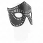 Preview: Faux leather mask with rivets, model 2, 30 x 12 cm – Kink