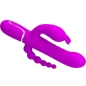 Preview: PRETTY LOVE - CAMMY TRIPLE VIBRATOR MULTIFUNKTION 4 IN 1 ROSA