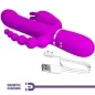Preview: Cammy Triple Vibrator Multifunktion 4 In 1 Rosa | Pretty Love