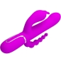 Preview: PRETTY LOVE - CAMMY TRIPLE VIBRATOR MULTIFUNKTION 4 IN 1 ROSA