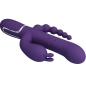 Preview: PRETTY LOVE - CAMMY TRIPLE VIBRATOR MULTIFUNKTION 4 IN 1 LILA