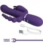 Preview: Cammy Triple Vibrator Multifunktion 4 In 1 Lila | Pretty Love