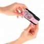 Preview: Verstellbare Neopren-Handhandfesseln Rosa – Kink