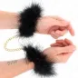 Preview: Spring-loaded wrist cuffs with gold chain, model 0 – Kink