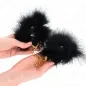 Preview: Spring-loaded wrist cuffs with gold chain, model 0 – Kink