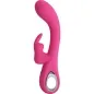 Preview: Novak Rabbit Vibrator 12 Modi Rosa | Pretty Love