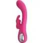 Preview: Novak Rabbit Vibrator 12 Modi Rosa | Pretty Love