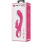 Preview: PRETTY LOVE - NOVAK RABBIT VIBRATOR 12 VIBRATIONEN ROSA in der Verpackung
