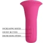 Preview: Clyde Oral Vibrator Vibrating Tongue 12 Modes Pink | Pretty Love