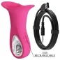 Preview: Clyde Oral Vibrator Vibrating Tongue 12 Modes Pink | Pretty Love
