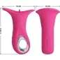Preview: Clyde Oral Vibrator Vibrating Tongue 12 Modes Pink | Pretty Love