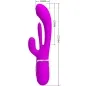Preview: Shania Triple Rabbit Vibrator Multifunktions-Rosa | Pretty Love