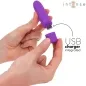 Preview: Symone Usb Wiederaufladbarer Vibrierender Bullet 8 Vibrationen Lila 10 X 2.2cm – Intense