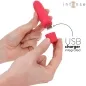 Preview: Symone Usb Wiederaufladbarer Vibrierender Bullet 8 Vibrationen Rot 10 X 2.2cm – Intense