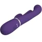Preview: Shania Triple Rabbit Vibrator Multifunktions-Lila | Pretty Love
