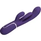 Preview: Shania Triple Rabbit Vibrator Multifunktions-Lila | Pretty Love