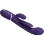 Preview: Shania Triple Rabbit Vibrator Multifunktions-Lila | Pretty Love