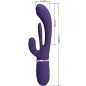 Preview: Shania Triple Rabbit Vibrator Multifunktions-Lila | Pretty Love