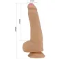 Preview: Draco Realistischer Dildo 23cm Fleisch – Pretty Love