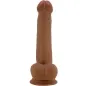 Preview: Large Realistic Dildo 22cm Brown – Pretty Love