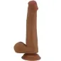Preview: Large Realistic Dildo 22cm Brown – Pretty Love