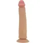 Preview: Realistically shaped dildo with suction cup, skin-colored, detailed texture.