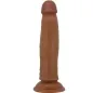Preview: Brown dildo with suction cup, realistic texture, standing upright.