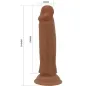 Preview: Quentin Realistischer Dildo 18cm Braun – Pretty Love