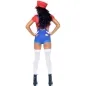 Preview: Sexy Kostüm Mario Bros Rot/Blau S – Leg Avenue
