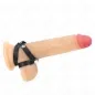 Preview: Leather penis ring with snap closure 39 x 1 cm – Kink