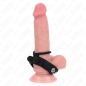Preview: KINK - LEDER PENISRING 3,5 CM MIT DRUCKVERSCHLUSS 23 X 2 CM