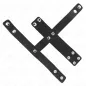 Preview: Leather penis cage ring with adjustable squat divider – Kink