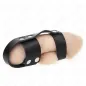 Preview: Leather penis cage ring with adjustable squat divider – Kink