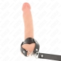 Preview: KINK - PENISRING MIT VERSTELLBAREM LEDERBAND
