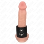 Preview: KINK - LEDER PENISRING MIT DRUCKVERSCHLUSS 18 X 5 CM