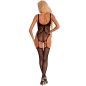 Preview: LIVCO CORSETTI FASHION - MELISENDA CF 1709 BADEMANTEL + HEMD + STRING SCHWARZ S