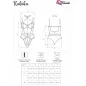 Preview: Melisenda Cf 1709 Bademantel + Hemd + String Schwarz S – Livco Corsetti Fashion