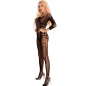 Preview: LIVCO CORSETTI FASHION - MELISENDA CF 1709 BADEMANTEL + HEMD + STRING SCHWARZ S