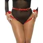 Preview: Handcuffs with Bondage Belt Red – Subblime