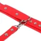 Preview: Handcuffs with Bondage Belt Red – Subblime