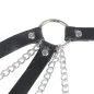 Preview: Punk Bondage Belt Metal Buckle Black – Subblime