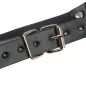 Preview: Bondage Lederriemen Brustklemmen Schwarz – Subblime