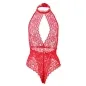 Preview: Bodysuit with Open Cups Red L/XL – Subblime