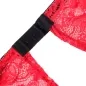 Preview: Nachthemd + Slip Aus Seide Und Spitze Rot S/M – Subblime