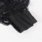 Preview: Nightgown + Panties in Silk and Lace, Black, S/M – Subblime