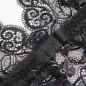 Preview: Nachthemd + Slip Aus Seide Und Spitze Schwarz L/Xl – Subblime