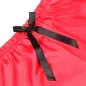 Preview: Lässige Seidennachthemd + Spitzenhose Schwarz/Rot S/M – Subblime