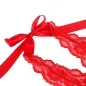 Preview: Sexy Bodysuit with Ruffles + Belt Red L/XL – Subblime